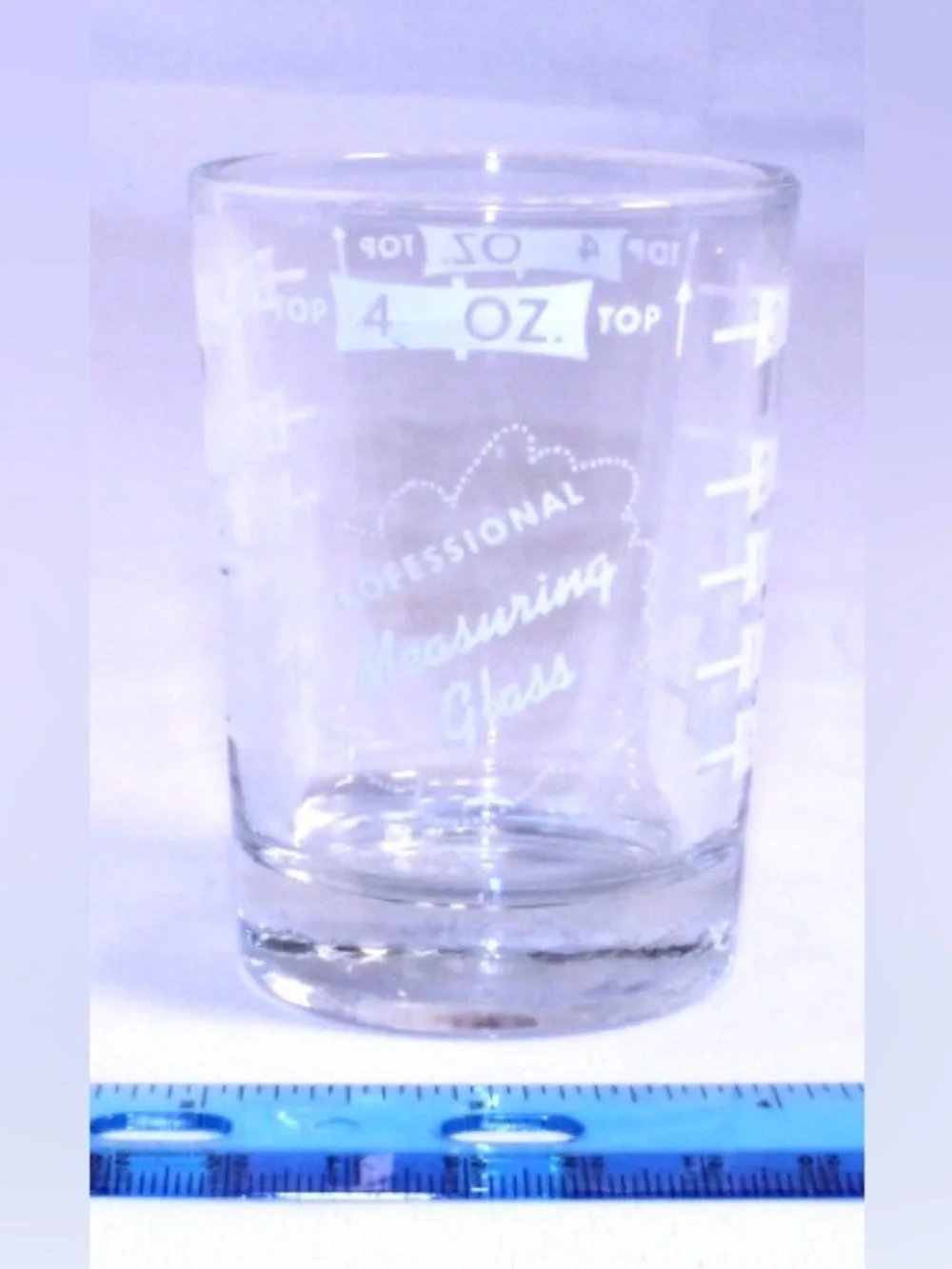 Clear Professional Measuring Glass - 4 oz - Libbey